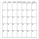 December Blank Calendar 2022 Monthly