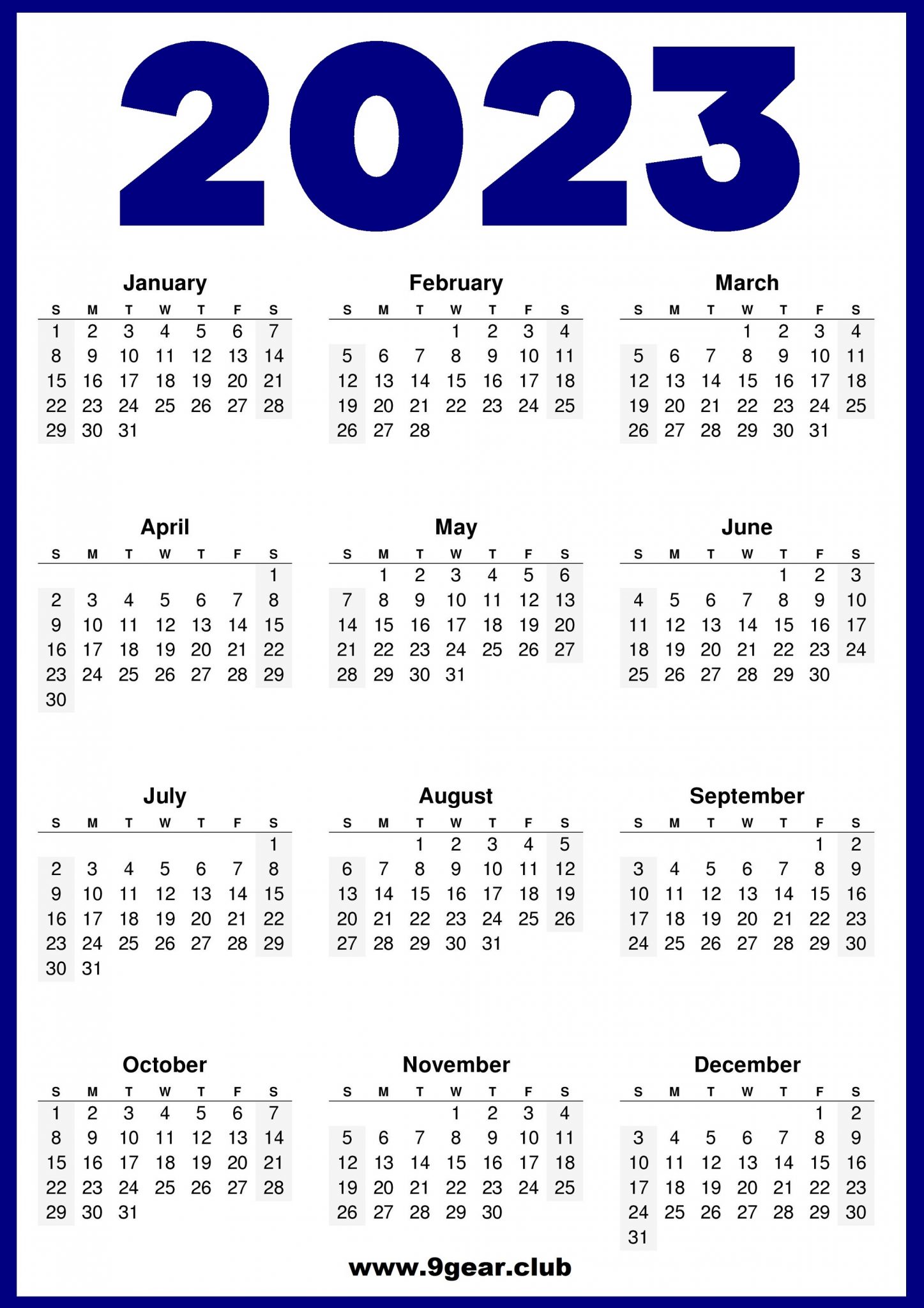 Printable Calendars - Wallpapers, Calendars, Twitter Headers, Facebook ...