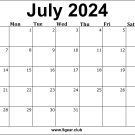 July 2024 US Calendar