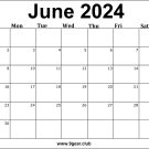 June 2024 Calendar US